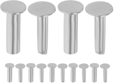 Healifty Rivets De Poignée De Couteau En Acier Inoxydable 7 Pièces 0.63X0.28X0.28 Pouces Fixation Robuste Pour Couteaux De Chef Cuisine Bricolage Sécurisé