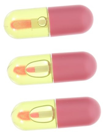 FOMIYES 3pcs Changing Lip Oils Moisturizing Lipsticks Portable Lip Glosses for Plump It Glow Beauty Tint Stain