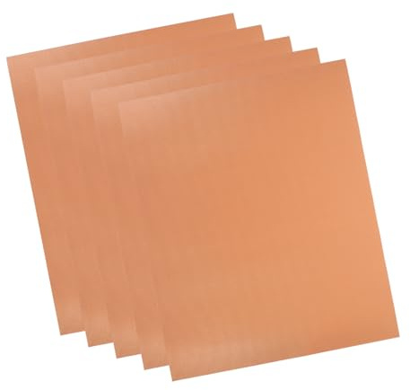 SUPVOX 5pièces Tapis De Cuisson Antiadhésif Réutilisable pour Barbecue Extérieur Tapis De Four pour Cuisson sans Morceaux Aliments