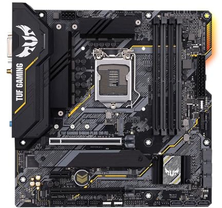 scheda madre Fit For ASUS TUF GAMING B460M-PLUS (WI-FI) Intel B460 (LGA 1200) Micro ATX Scheda Madre DDR4 128G PCI-E 4.0 M.2 HDMI USB 3