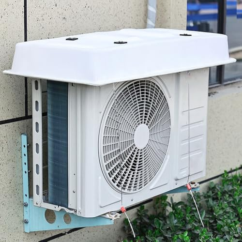 Hengqiyuan Capucha Equipo Aire Acondicionado Impermeable Funda para Aire Acondicionado Exterior Cubre Aire Acondicionado para Todas Las Estaciones Accesorios ,88*38cm
