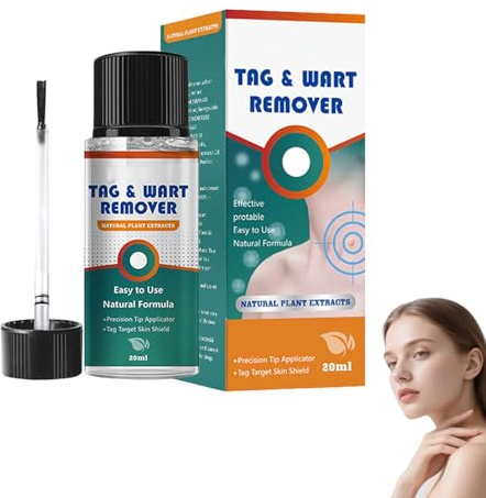 Fast Effective Skin Tag Removal, Wart Remover, Skin Tag Removal, Wart Removal, Skin Tag Removal Kit, for Common Warts, Plantar Warts, Corn and Calluse, Suitable for All Body