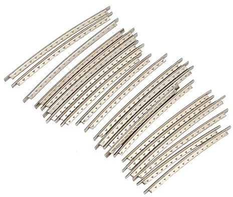 Gitarre Bunddraht Set 2,2 mm - Fret Wire f¨¹r Elektrische Gitarre Akustikgitarre Kupfer Bunddraht Reparatur Werkzeug