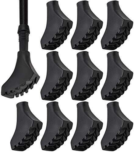 10 sztuk gumowych odbojników do Nordic walkingu, do Nordic walkingu, kijków trekkingowych, 10 sztuk