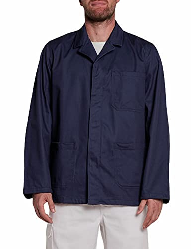 C.B.F. Balducci Group C.B.F. - Produzione professionale abbigliamento da lavoro Schürze Baumwoll-Arbeits- und Laborjacke für Erwachsene (Dunkelblau, XL)