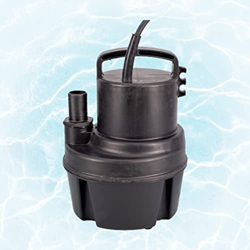 EUROGROW - Bomba de Agua Sumergible 200W. Bomba de Achique 230V. Capacidad Máxima de Bombeo 3500 Litros Hora. Altura máxima elevación 5 metros. Bomba de Agua Sumergible para Pozo.