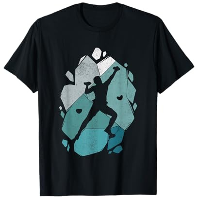 escalade montagnes grimpeur Boulder T-Shirt