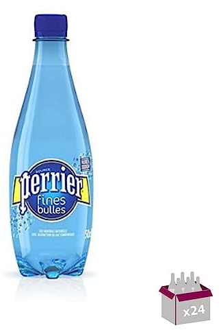 Perrier - Eau minérale naturelle fines bulles - 24x50 cl