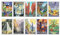 Set 10 Láminas A4 Decorativas Pared para Cuadros Decoración Salón Modernos, Dormitorios, Habitación, SIN Marco, Series y Películas El señor de los Anillos, El Hobbit, (29,7 x 21 cm)