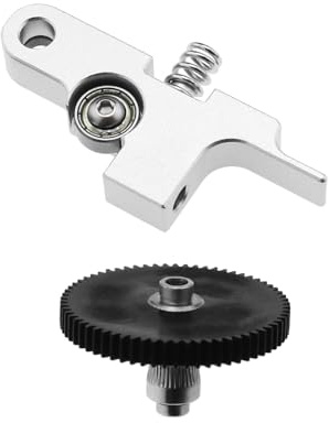 eMagTech 3D-Drucker Extruder Spannarm Metall Extruder-Spannarm Extrusionsgriff Pressarm Kompatibel mit Prusa Kompatibel mit Artillery Sidewinder Genius Silber