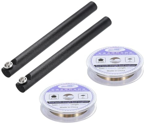 QUARKZMAN 100m/328 Pies Molibdeno Pantalla Corte Cable Línea 0.028mm | con Mango, Teléfono LCD Corte Cable Vidrio Separado Reparación Herramienta