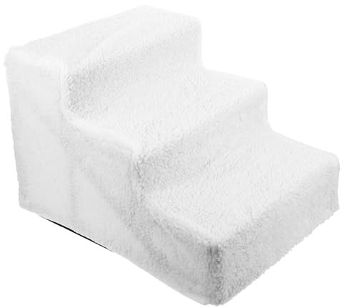 GREENADSCAPE Pet Stair Für Kleine Hunde Tragbare Hundetreppe Mit Abnehmbarem Waschbarem Bezug Für Sofa Und Bett rutschfeste Für Sicheren Zugang Und Spielspaß