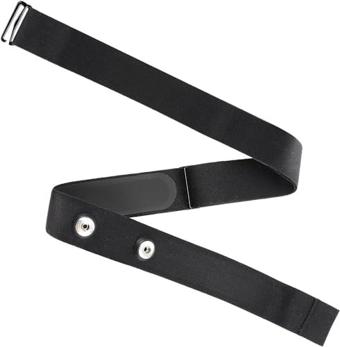 Yewseas Fascia Elastica Regolabile (70 cm a 105 cm) per Compatibile con Garmin, Wahoo, Polar H10 H9, Coospo, Magene, Bryton, LIVLOV, Fascia per Cardiofrequenzimetro