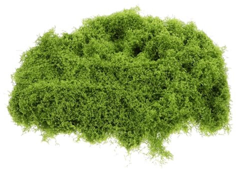 Alipis Künstliches Pflanzenmoos Simulationsmoos Für Bastelarbeiten Aquarien Und Mikrolandschaftsprojekte Dekoratives Kunstmoos Terrarium- Grünmodell Bastelmoos