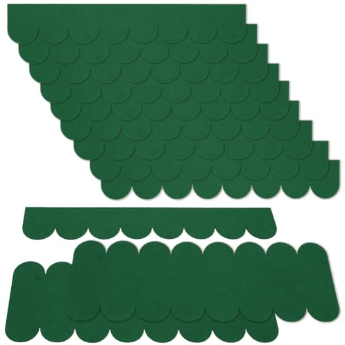 RANJIMA Cartone per tetto per casetta degli uccelli, 32 pezzi, autoadesivo, in feltro, impermeabile, mini tegole per casetta degli uccelli, casetta da giardino, casetta per nidificazione, coniglietto