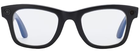 AUNMAS AI Smart Glasses con Fotocamera da 8 MP da 32 GB di Archiviazione WiFi HD Registrazione Doppia Microfono Assistente di Traduzione AI GPT 4.0 con Stabilizzazione EIS per la Cura