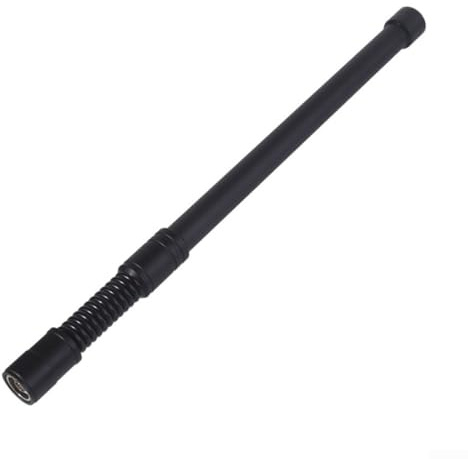 ZAMETTER Antenna in fibra di vetro Dual Band VHF UHF 410-490MHz Connettore N-maschio Antenna Radio palmare Antenne femminili in fibra di vetro Guadagno 3.5dBi Antenne verticali omnidirezionali di