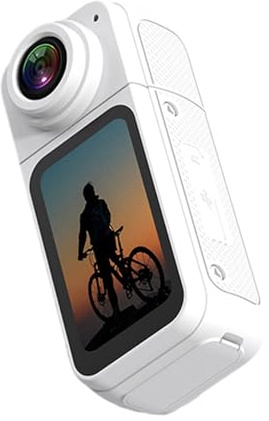 Piccola macchina fotografica della scala con 180 gradi di rotazione flessibile dell'obiettivo video 2.7K per gli appassionati di fotografia e viaggiatori Fotografia Gadget