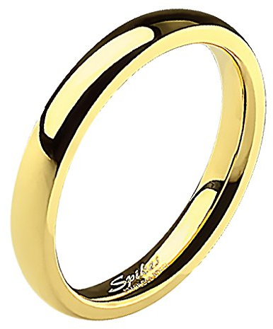 Mianova Band-Ring Edelstahl Partnerring für Damen oder Herren