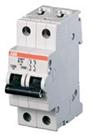 Abb Interruttore Magnetotermico 2 Moduli 1P + N 4,5KA 25A Curva C S598415