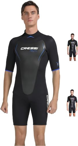 Cressi Altum Wetsuit Man 3mm - Shorty oder Einteiliger Neoprenanzug für Herren