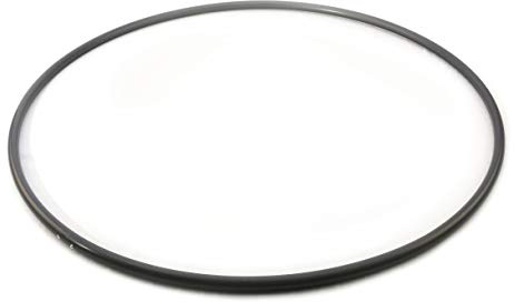 Polypro Hula Hoop | Choice of Color and Size | 3/4 Tubing Size (Black Glitter, 34 Inch Diameter)