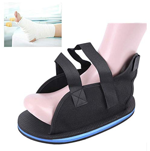 Medical Open Toe Plaster Cast Shoe Postoperative Recovery Walking Gypsum Shoe Rehabilitation Shoes Toe Valgus Surgical Fixed Shoes Ankle Brace Sprain Fixation Stability Shoe Toe Separators Protectors