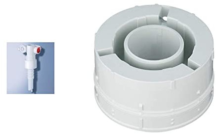 GROHE 42181000 | Filling Valve,1/2 & 43544000 Adagio Single Flush Valve Discharge Piston and Base Sealing Washer - Multi-Colour