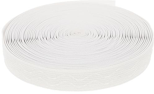 Ciieeo Multi-funktionale Elastische Bandrolle Hochwertiger Gestrickter Gummizug Für -nähprojekte Yards Breit Für Kleidung Dekoration Und Bastelarbeiten