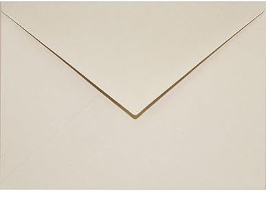 Netuno 100 Brevkuvert Beige DIN C6 114 x 162 mm 115g Sirio Color Sabbia färgglada kuvert för bröllop födelsedag dop jul inbjudan