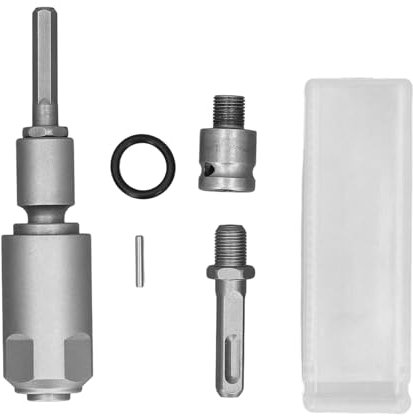 Garosa Juego de Adaptadores de Vaso de Impacto, Convertidor de Adaptador de Llave de Broca de Extensión a Martillo para Accesorio de Taladro de Impacto para la Industria del Lugar de