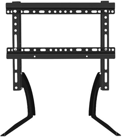 Soporte para televisores de altura ajustable para pantallas planas LCD LED de 26 a 75 pulgadas, sin necesidad de taladrar, soporta hasta 88 libras