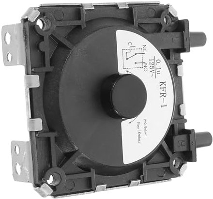 Artibetter Air Pressure Switch with Plastic Material for Gas Boiler Replacement Part and Easy Installation Suitable for Repair and Maintenance