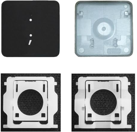 CTBDZ Capuchon de touche individuel avec charnière de remplacement pour MacBook Pro (M1 M2) A2141 A2251 A2289 A2338 A2442 A2485, Remplacement pour MacBook Air A2179 A2337 A2681 Capuchon de touche de