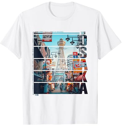 Osaka Retro Vaporwave en Grunge japonés Harajuku 80's 90's Camiseta