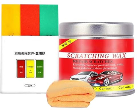 Rimozione Per Auto - 100 Ml Con Asciugamano | Per Riparare Della Vernice Per Veicoli - Per Pendolari Viaggi Road Trip Guida Quotidiana Principianti e Appassionati Camion Minivan Berlina