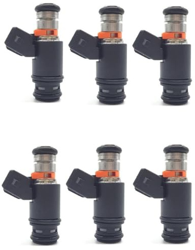 Einspritzdüse Injektoren Düsen 6-teiliges Set Kraftstoffinjektordüse Für Golf Für Eurovan 2.8 V6 IWP022 805000348303 021906031D 021906031B FJ573