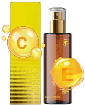 Face Tan Mist - Self Tanning Spray for Body with Vitamin C & E