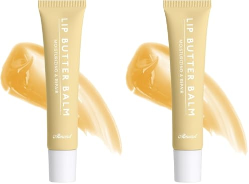 Lippenbalm, Lippenmasken und Lippenbalsam, Feuchtigkeitsspendender Lippenbalsam, Sofort feuchtigkeitsspendender, beruhigender Lippenpflege-Multifunktions-Reparatur-Lippenbalsam(01#) (Packung mit 2)