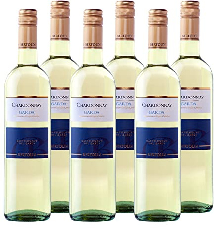 Chardonnay Garda DOC Bertoldi Weißwein Venetien trocken (6 x 0.75l)