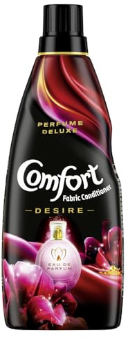 Comfort Perfume Deluxe Fabric Conditioner 850 mL | After Wash Liquid Fabric Softener | Softness, Shine & Long Lasting Freshness