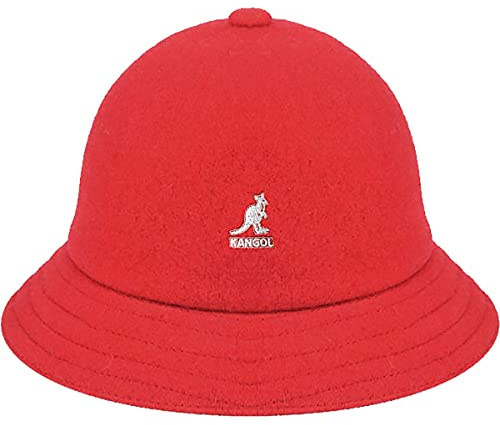 Kangol Unisex Wolle, lässig Baskenmütze, Rot, 58