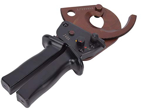 entmanteler, abmantelungswerkzeug, Kabelschneider, Ratsche Kabelschere J40A 300mm² Ratschenkabelschneider Drahtschneider Kabelschneidemaschinen aus Manganstahl für Stahldraht geeignet