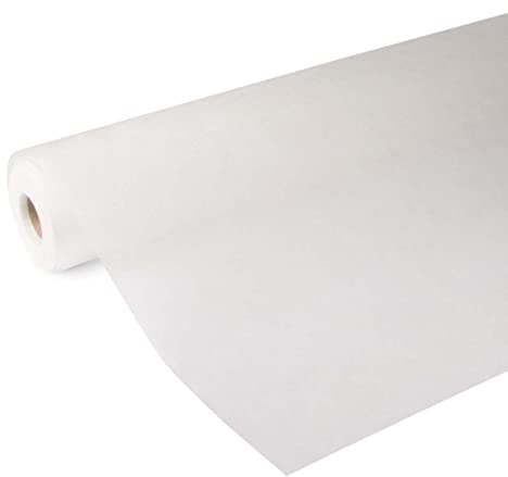 Fibre de verre pré-peinte maille moyenne 119g/m² 5000 x 100cm Blanc à peindre Revêtement mural de rénovation, Isolant thermique, Protection murale