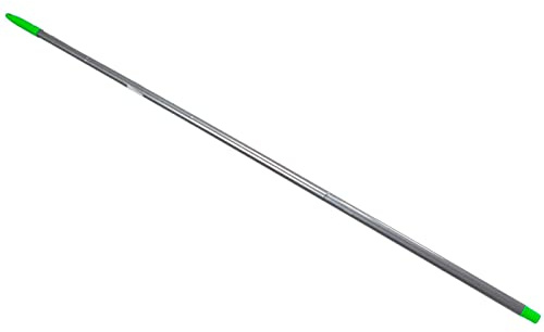 Tradineur - Palo desmontable con rosca, metal y plástico, mango telescópico acoplable a cepillos, limpieza profesional de zonas de difícil alcance, 150 cm, color aleatorio