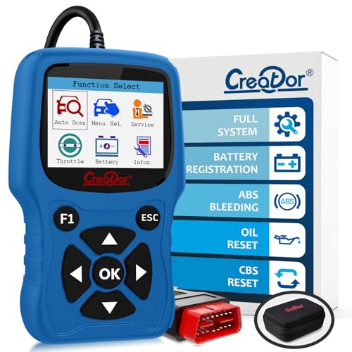 Creator C420 OBD2 Code Reader Fit for BMW Mini EPB ABS SRS DPF Oil Reset Multi System Scan Tool with Battery Registration OBDII Scanner Diagnostic Scan Tool