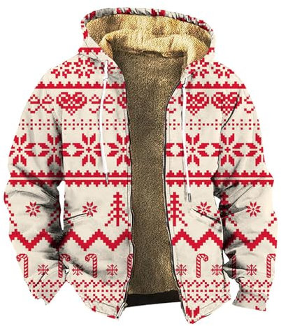 SRZYMJ Wintermantel Herren Lang Dickes Flauschfutter Wintermantel Parka Winter Übergangsjacke Leicht Freizeitjacke Outdoorjacke Funktionsjacke 3 In 1 Softshelljacke Sweatjacke Steppjacke Fleecejacke