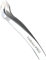 THRAU Mini Pince à Cuticules, Coupe-Cuticules Professionnel pour Manucure et Pédicure, Ciseaux à Ongles en Acier Inoxydable Précis