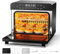 Karienvir 36L Air Fryer Oven with Rotisserie, 360°Hot Air Circulation, 16 in 1 Large AirFryer Oven, 6 Accessories, Air Fryer with LED Touch Panel, Timer & Temperature Control, Oil-Less Cooking,1800W