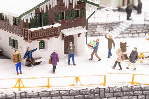 Faller 151711 - Passants en Hiver - Jauge H0